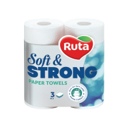 Ruta - ręcznik papierowy Soft Strong 2szt – 3 warstwy