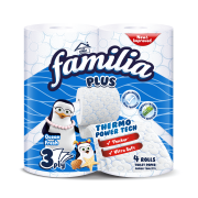 Familia - papier toaletowy 3-warstwowy, zapachowy Ocean Fresh 4 rolki